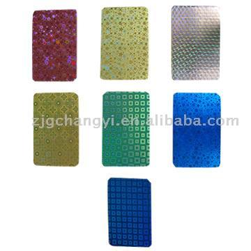  Holographic Aluminum Sheet / Coil For Panel (Holographique Aluminum Sheet / bobine pour Groupe)
