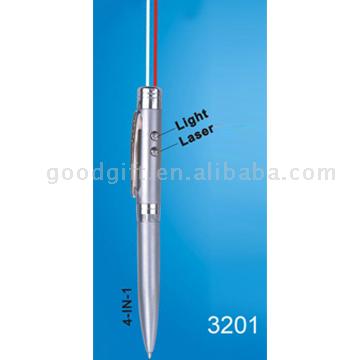  3-In-1 Laser Pointer Pen (3-in-1 Laserpointer)