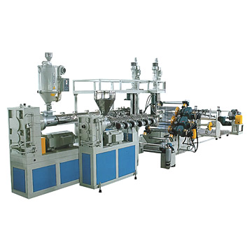 PET-und PP-Band Strap Extrusion Line (PET-und PP-Band Strap Extrusion Line)