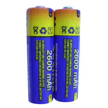  Ni-MH AA 2,600mAh Rechargeable Batteries ( Ni-MH AA 2,600mAh Rechargeable Batteries)