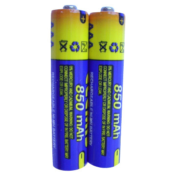  Ni-MH AAA 850mAh Rechargeable Batteries ( Ni-MH AAA 850mAh Rechargeable Batteries)