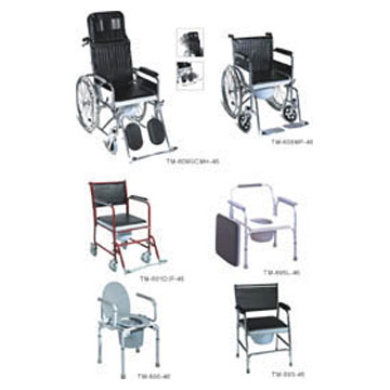  Commode Wheelchair ( Commode Wheelchair)