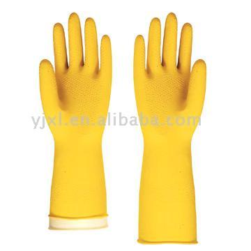  Colorful Household Latex Gloves (Colorful ménage Gants en latex)