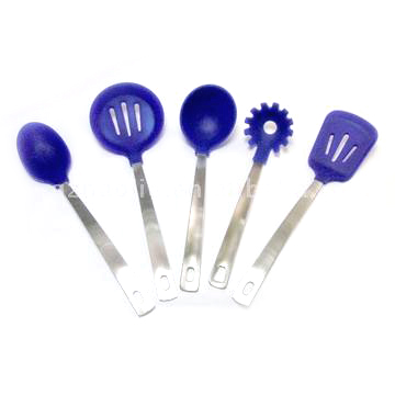  5pc Silicone Kitchen Utensil Set ( 5pc Silicone Kitchen Utensil Set)