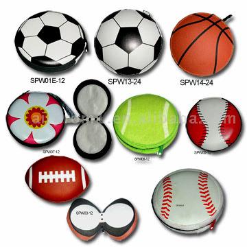  CD Cases with Sports Designs (Boîtiers de CD avec des dessins Sports)