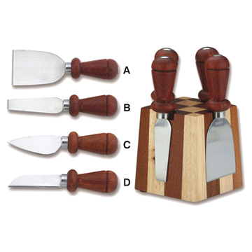  Cheese Knife Set (Couteau à fromage Set)