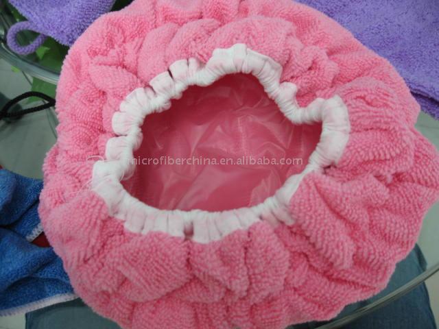  Microfiber Dye and Hair Drying Cap (Microfibre de teintures et de séchage des cheveux Cap)