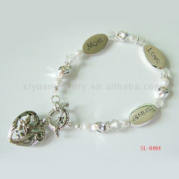  Heart Charm Bracelet (Heart Charm Bracelet)