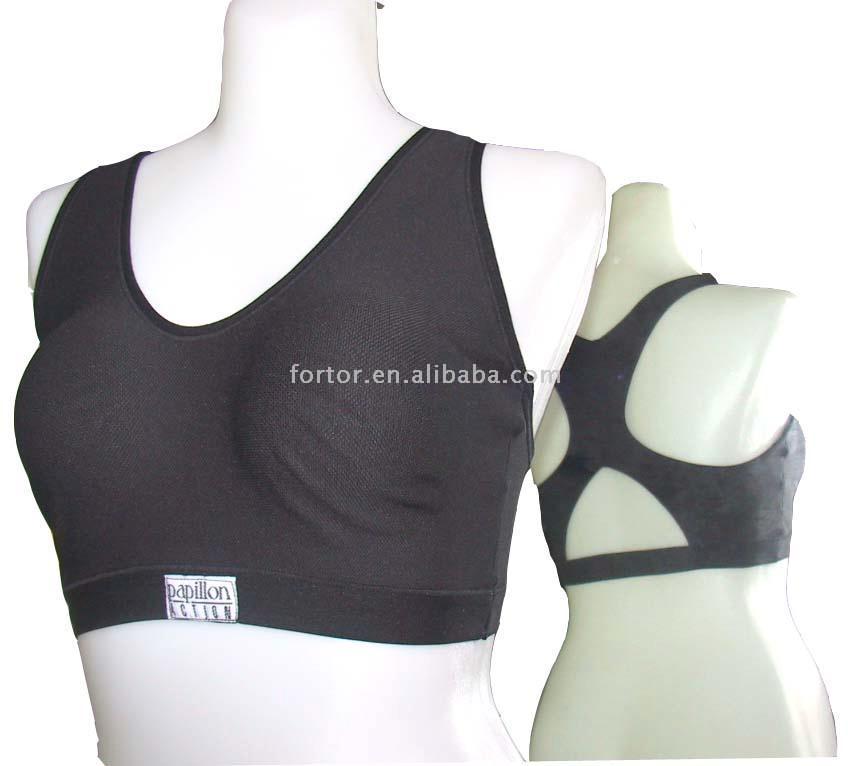  Sport Bra with Full Cotton (Soutien-gorge de sport avec le plein de coton)