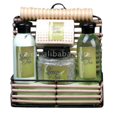  Bath Gift Set (Green Tea 5) (Ванная Gift Set (зеленый чай 5))