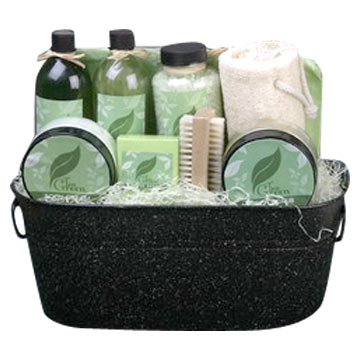  Bath Gift Set (Green Tea 3) (Ванная Gift Set (зеленый чай 3))