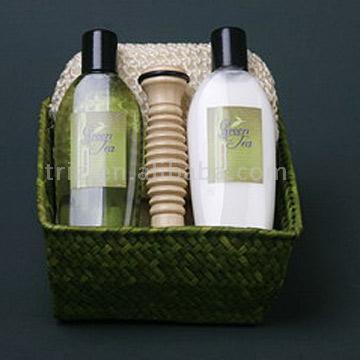  Bath Gift Set (Green Tea 4) (Ванная Gift Set (зеленый чай 4))