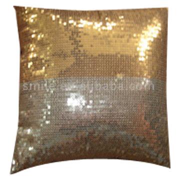  Spangle Embroidered Cushion (Spangle Coussin brodé)