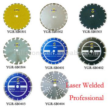  Laser Welded Diamond Saw Blade (Soudé au laser Diamond Saw Blade)