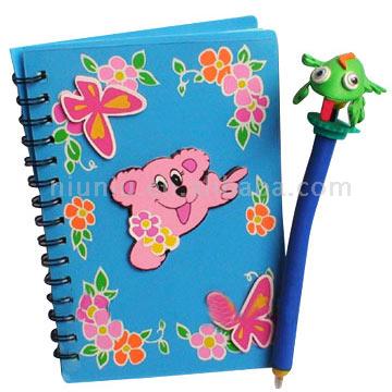  Notebook with Pen (Bloc-notes avec stylo)