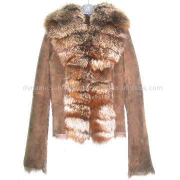  Kidskin Ladies`s Jacket (Chevreau Dames Veste)