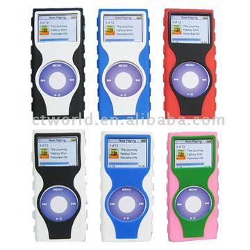  Silicon Cases for iPod Nano (New)