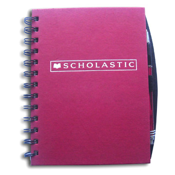  Spiral Notebook with Ball Pen (Spiral Notebook avec stylo bille)