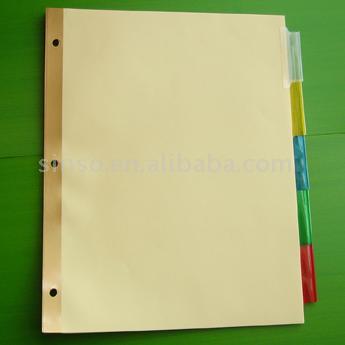 5-Tab Index Divider Set (5-Tab Index Divider Set)