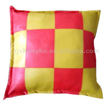  PU Leather Cushion (ПУ кожаную подушку)