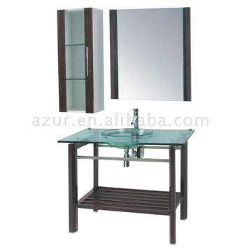  Glass Furniture and Glass Wash Basin (Les meubles en verre et verre Wash bassin)