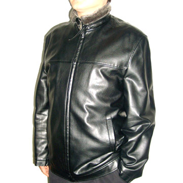  Men`s PU Cotton Jacket ( Men`s PU Cotton Jacket)