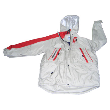  Pongee / PVC Rain Jacket (Pongés / Pluie en PVC)