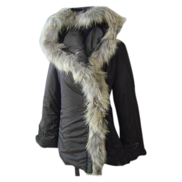  Ladies` 100% Nylon Polyester Padding Jacket (Ladies `100% nylon polyester Rembourrage Jacket)