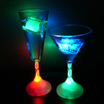  LED Flashing Wine Glass ( LED Flashing Wine Glass)