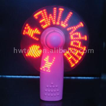  LED Mini Flashing Fan (Mini clignotant à LED Fan)