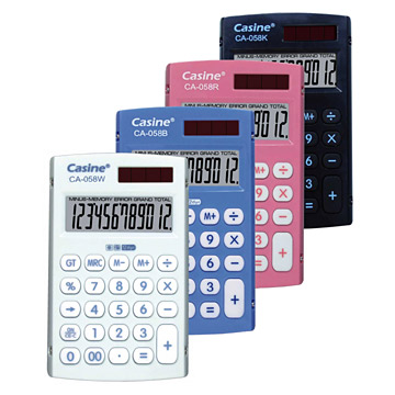  Handheld Calculator (Calculatrice de poche)