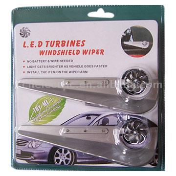  Car Windshield Wiper LED Turbines (Auto-Scheibenwischer LED-Turbinen)