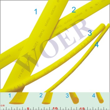  Halogen Free Flame-Retardant Thin Wall Heat Shrinkable Tube (Sans halogène, ignifuge Thin Wall Tube thermorétractable)