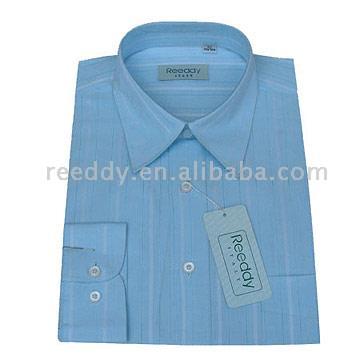  Blue Dobby Dress Shirt ( Blue Dobby Dress Shirt)