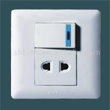  One Gang Switch Socket (Одна шайка Switch Socket)