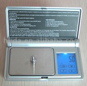  Touch Screen Pocket Scale (Balance de poche à écran tactile)