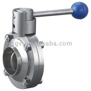  BW-BW Butterfly Sanitary Valve (БО-БО бабочка санитарный клапан)