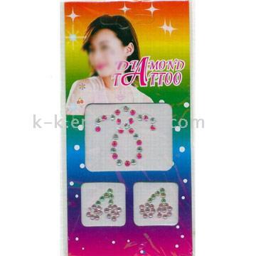  Jewelry Body Stickers (Body Jewelry Flyers)