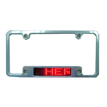  LED Car Plate Frame (LED Car Plate Frame)