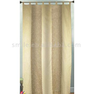  Suede & Organza P/D Embroidered Curtain ( Suede & Organza P/D Embroidered Curtain)