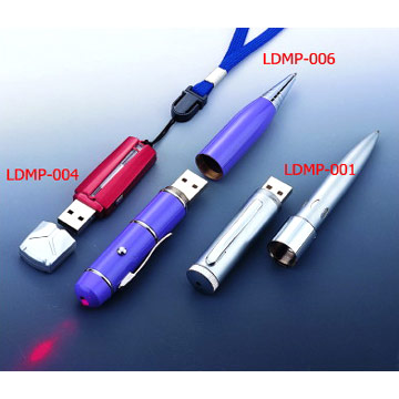 USB-Pen mit Laser Pointer (USB-Pen mit Laser Pointer)