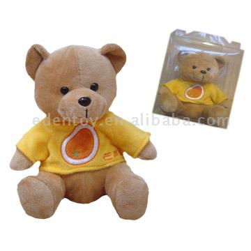  Plush Bear with PVC Box (Ours en peluche avec le PVC Box)