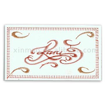  Embroidered Label (Brodé Label)