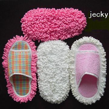  Microfiber Cleaning Slippers (Chaussons de nettoyage en microfibre)