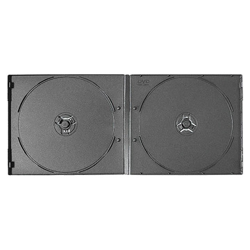  10mm Double Black Short DVD Case (10mm Double Bl k DVD Case Кратко)