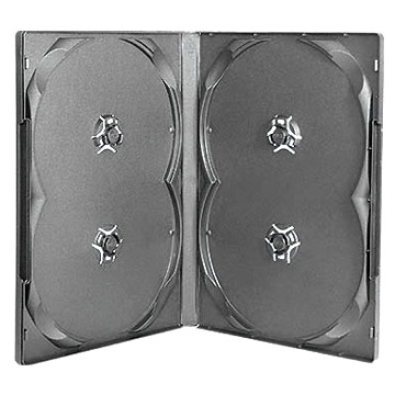  4 Discs Black DVD Case (4 Диски DVD Case Черный)