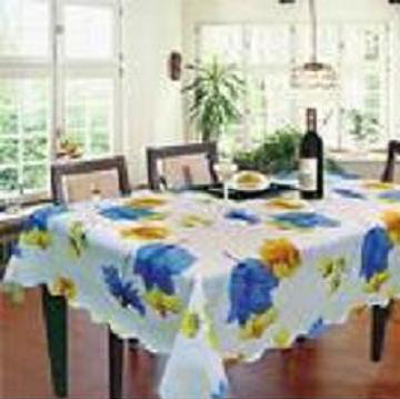  PVC Tablecloth with Non-Woven Backing ( PVC Tablecloth with Non-Woven Backing)