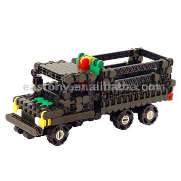  Educational Children Toys with Plastic of Military Truck (Образование Детские игрушки с пластиковыми Военный грузовик)