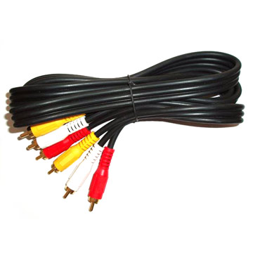  Audio/Video Cable (Câble audio / vidéo)