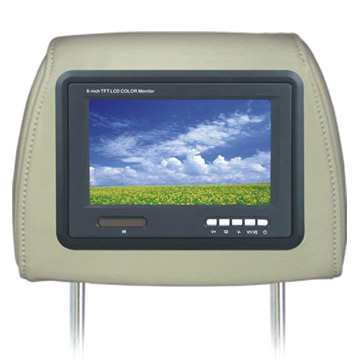  5.8" Headrest Monitor with Pillow (5.8 "Moniteur Appui-tête avec oreiller)